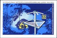 (1972-018) Блок Германия (ГДР) "Турникетная антенна"    Конгресс метеорологии III Θ