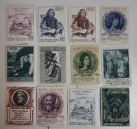(--) Набор марок Ватикан "12 шт."  Негашеные  , III O