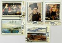 1983-071-75 Серия Набор марок 5 шт СССР 4 6 15 20 45 коп  Живопись Белоруссии III Θ