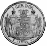 (№1843km730) Монета Дания 1843 год 1 D#039;or