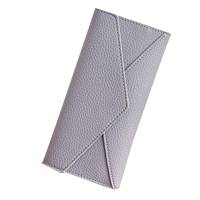 Бумажник женский "LaCartera", 1 отделение на клепке для кредитных карт, чеков, 1 отделение на молнии