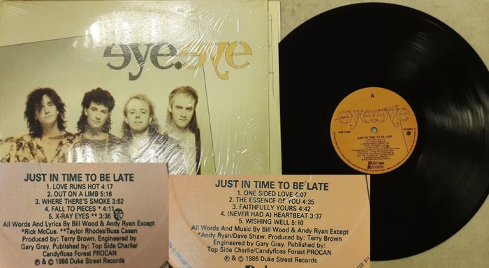 Пластинка виниловая , Just in time to be late Muza 300 мм. (Сост. отл.)