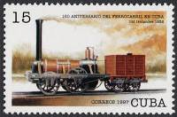 (№4073) Марка Куба 1997 год "Старые броненосцы США 1832", Гашеная