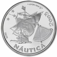() Монета Португалия 2003 год 10  ""   Биметалл (Серебро - Ниобиум)  AU