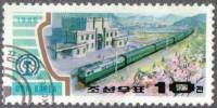 (1989-087) Марка Северная Корея "Локомотив (1)"   Локомотивы III Θ