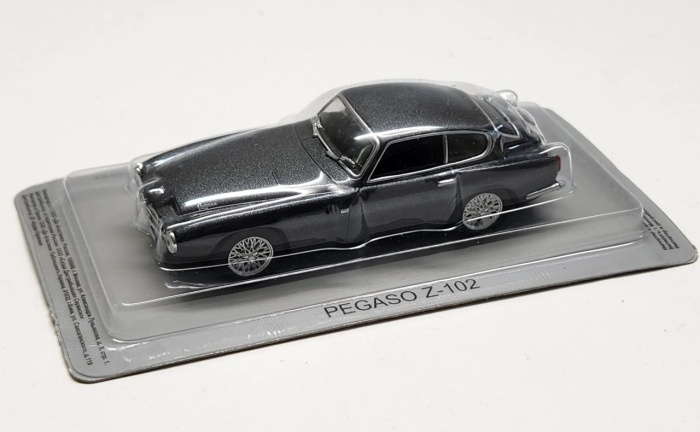 Суперкары модель Pegaso Z 102 в коробке-блистере без журнала
