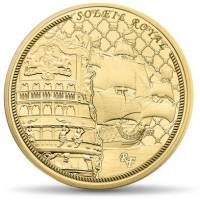 (№2015) Монета Франция 2015 год 50 Euro (Ле Солей Руаяль)