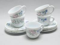 Кофейный сервиз 6 блюдец и 5 чашек Harmonia Испания