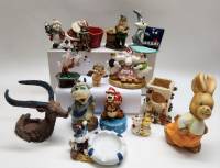 Статуэтки фигурки сувениры разные в коллекцию 14 штук