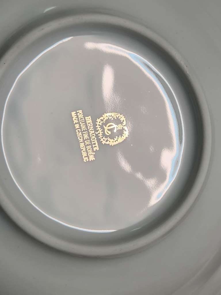 Салатники блюда сервировочные большие глубокие тарелки 2 шт фарфор Bernadotte Чехия 