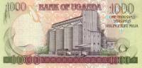 (,) Банкнота Уганда 1996 год 1 000 шиллингов    UNC