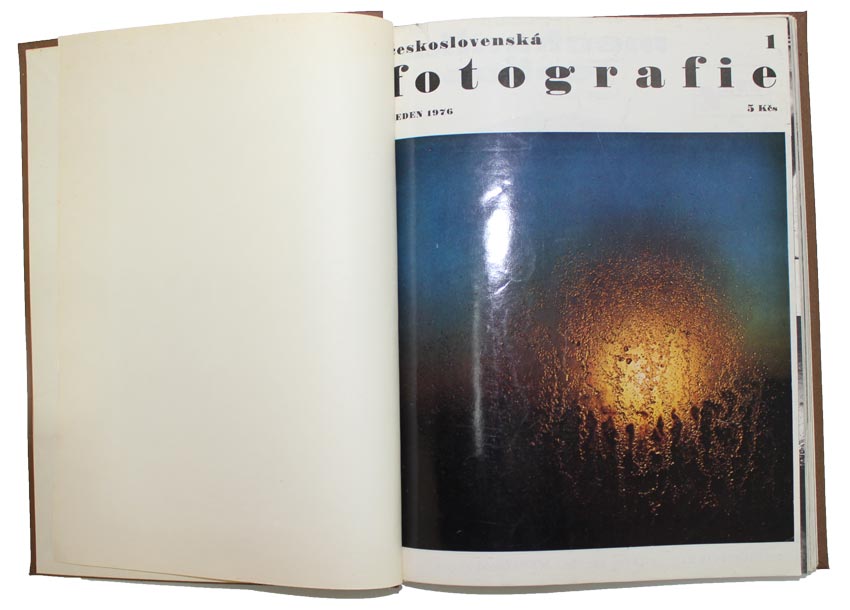 Журнал подшивок журналов &quot;Фотограф Чехословакии&quot; 1976 год, с 1 по 11 номера