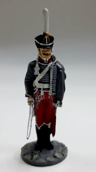 Оловянный солдатик &quot;Обер-офицер Сумского гусарского полка, 1812 г.&quot;