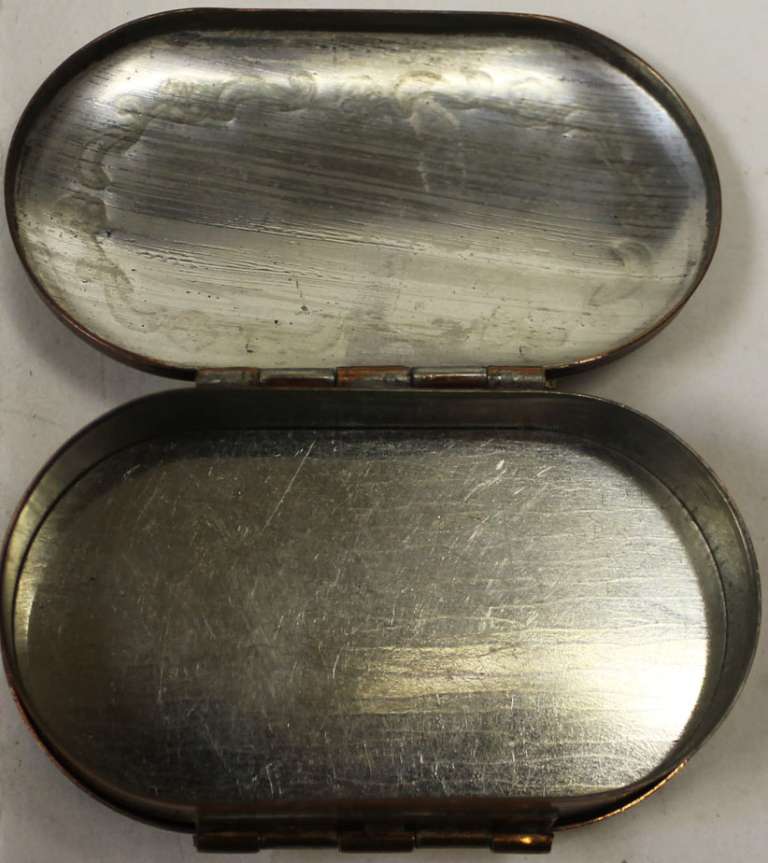 Мини-шкатулка двойная с зеркалом Винтаж