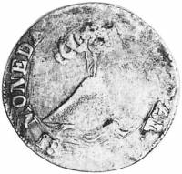 (№1828km8.2) Монета Сальвадор 1828 год 4 Reales (Предварительная чеканки. 4. Р. с нормальным 4)