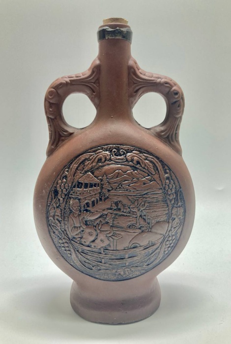 Бутыль, штоф, для вина, глина