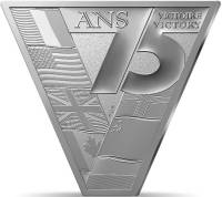 (2020) Монета Франция 2020 год 10 евро "75 лет Победы"  Серебро Ag 900  PROOF