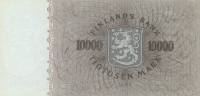 (,) Банкнота Финляндия 1955 год 10 000 марок    UNC