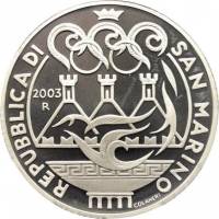 () Монета Сан-Марино 2003 год 10 евро ""   AU