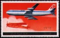(1978-105) Марка Северная Корея "Дуглас DC-8-53"   Самолеты III Θ