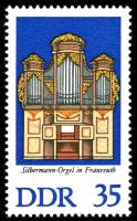 (1976-007) Марка Германия (ГДР) "Фраройт с Вердау"    Органы Зильбермана III Θ