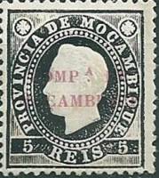 (№1892-1) Марка Мозамбик 1892 год "Король Луиш I", Гашеная
