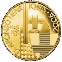 (№2006km777) Монета Португалия 2006 год frac14; Euro (Афонсу Энрикеш)