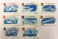 --  Набор марок Румыния 8 шт.  Гашёные , III Θ