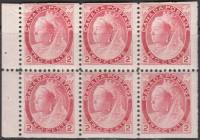 (№1900-1) Лист марок Канада 1900 год "Королева Виктория", Гашеный