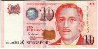 (,) Банкнота Сингапур 1999 год 10 долларов "Юсоф бин Исхак" Бумага  UNC