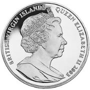 () Монета Британские Виргинские острова 2003 год 10 долларов ""   PROOF