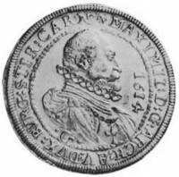 (№1614km188.1) Монета Австрия 1614 год 1 Thaler