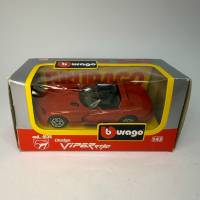 Модель автомобиля Dodge Viper RT 10 1:43 Bburago в коробке