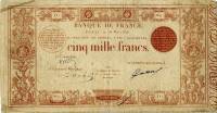 (№1846P-42) Банкнота Франция 1846 год "5,000 Francs"