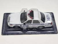 Полицейские машины мира модель Ford Crown Victoria в коробке-блистере без журнала