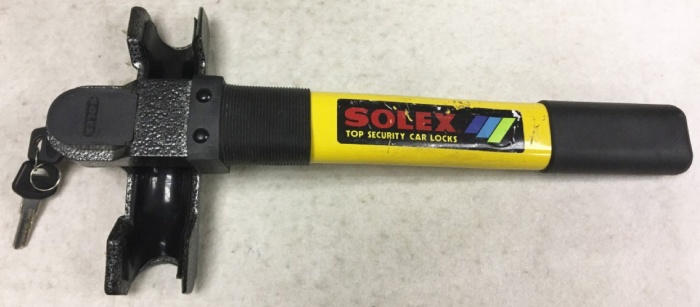 Блокиратор руля "Solex" (сост. на фото)