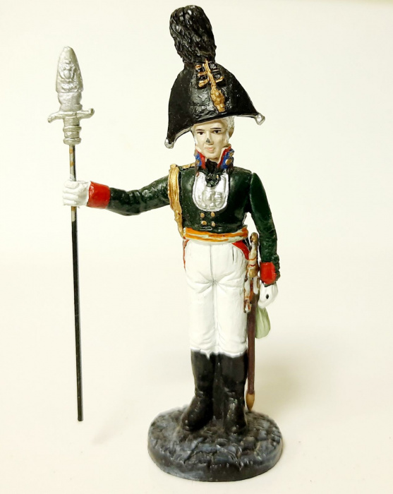 Оловянный солдатик &quot;Офицер лейб-гвардии Семеновского полка, 1802-1805 г.&quot;