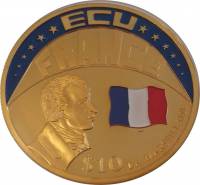 () Монета Либерия 2001 год 10 долларов ""   AU