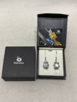 Серьги хрусталь, Чехия