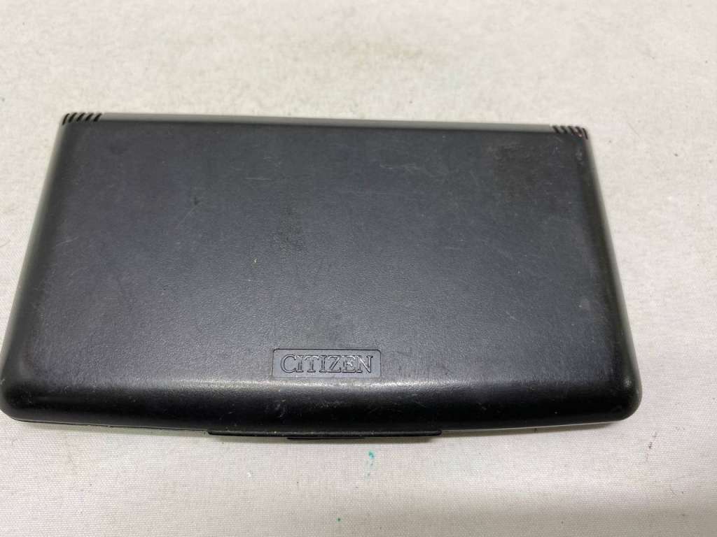 Электронная записная книжка CITIZEN