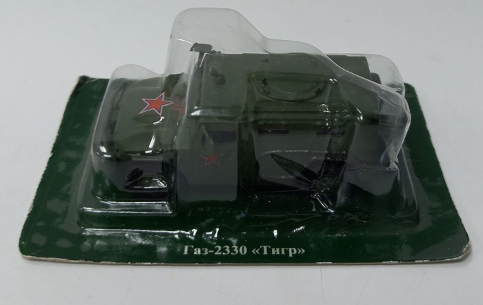 &quot;Русские танки&quot;,модель Газ-2330 &quot;Тигр&quot; (в коробке-блистере)