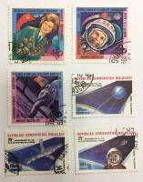 --  Набор марок Мадагаскар 6 шт.  Гашёные , III Θ