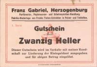(№1920) Банкнота Австрия 1920 год "20 Heller"