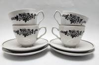 Кофейные пары 4 шт Барановка 70-е гг.(сост. на фото)