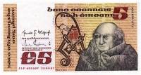 (№1987P-71d.3) Банкнота Ирландия 1987 год "5 Pounds" (Подписи: T)