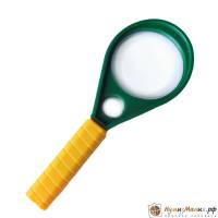 Лупа карманная "Magnifing" MG89075-1 К50 мм с усиленной ручкой, компасом, 5ти и 10ти кратные линзы