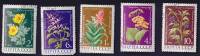 (1972-017-21) Серия Набор марок (5 шт) СССР     Лекарственные растения II Θ