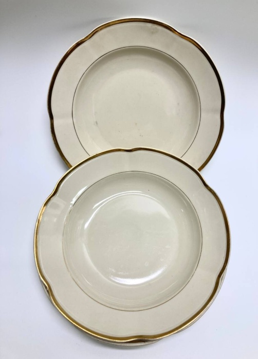 Тарелки суповые, Польша, 3 шт