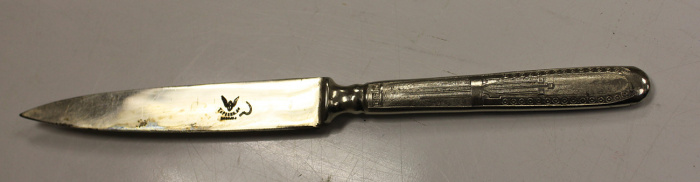 Нож фруктовый, до 1917 года, Теребин, Антиквариат