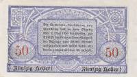 (№1920) Банкнота Австрия 1920 год "50 Heller"